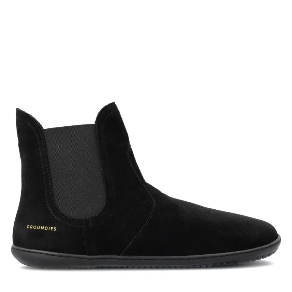 Groundies ® Camden Mid Barefoot+ Women Schwarz Outlet